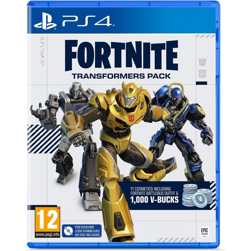 Fortnite: Transformers Pack (Code in Box) PS4