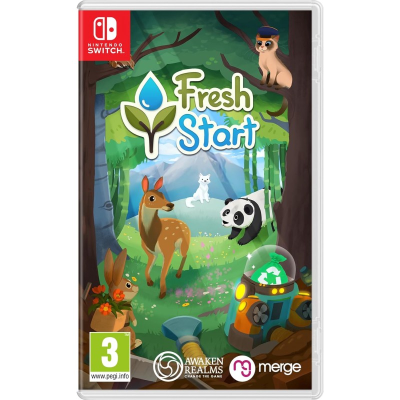 Fresh Start Cleaning Simulator Nintendo Switch