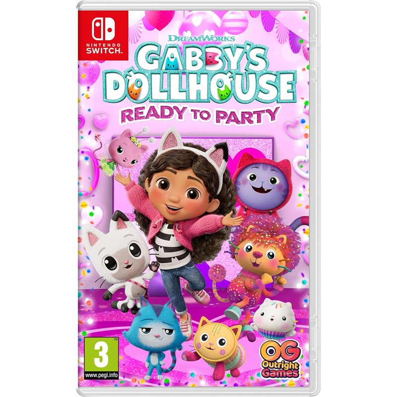 Dreamworks Gabby's Dollhouse: Ready To Party Nintendo Switch
