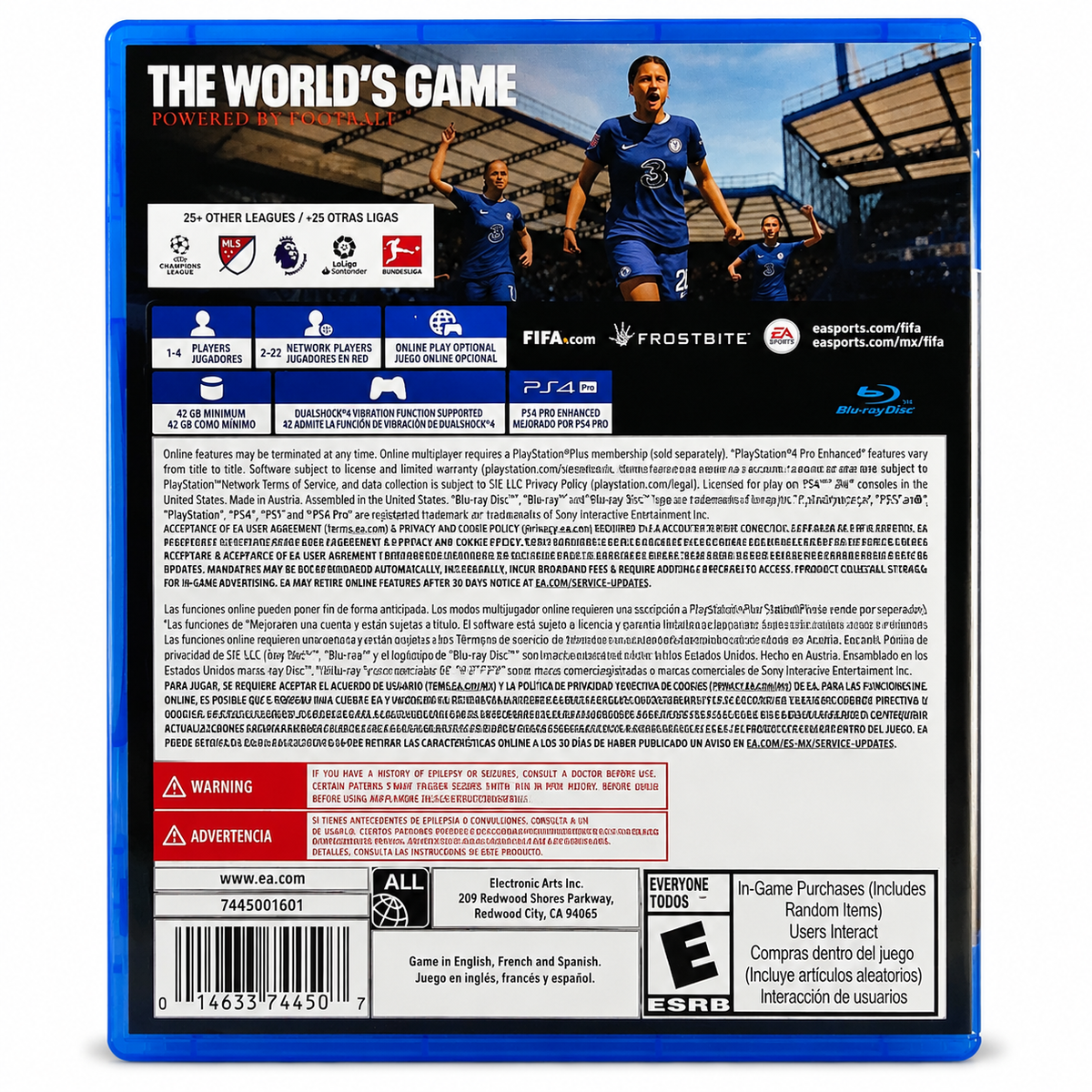 FIFA 23 EA Sports Football Game - PlayStation 4 (PS4)