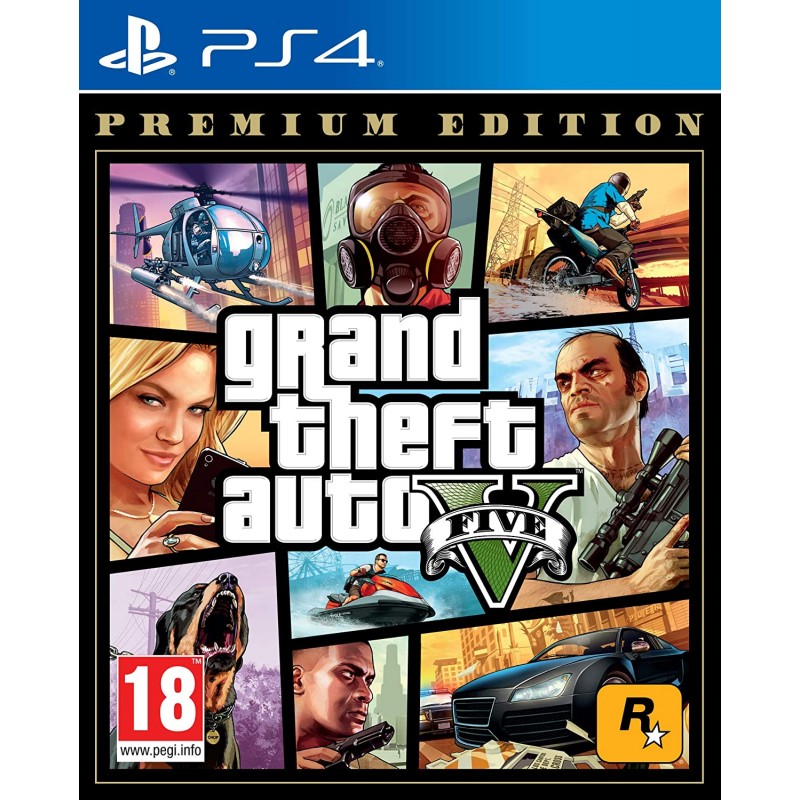 Grand Theft Auto V Premium Edition PS4 [GTA V]