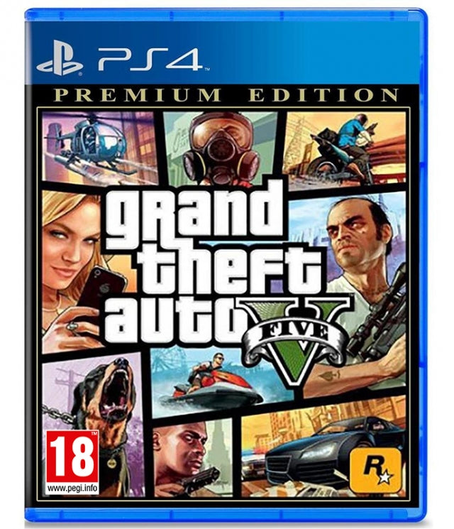 Grand Theft Auto V Premium Edition PS4 [GTA V]