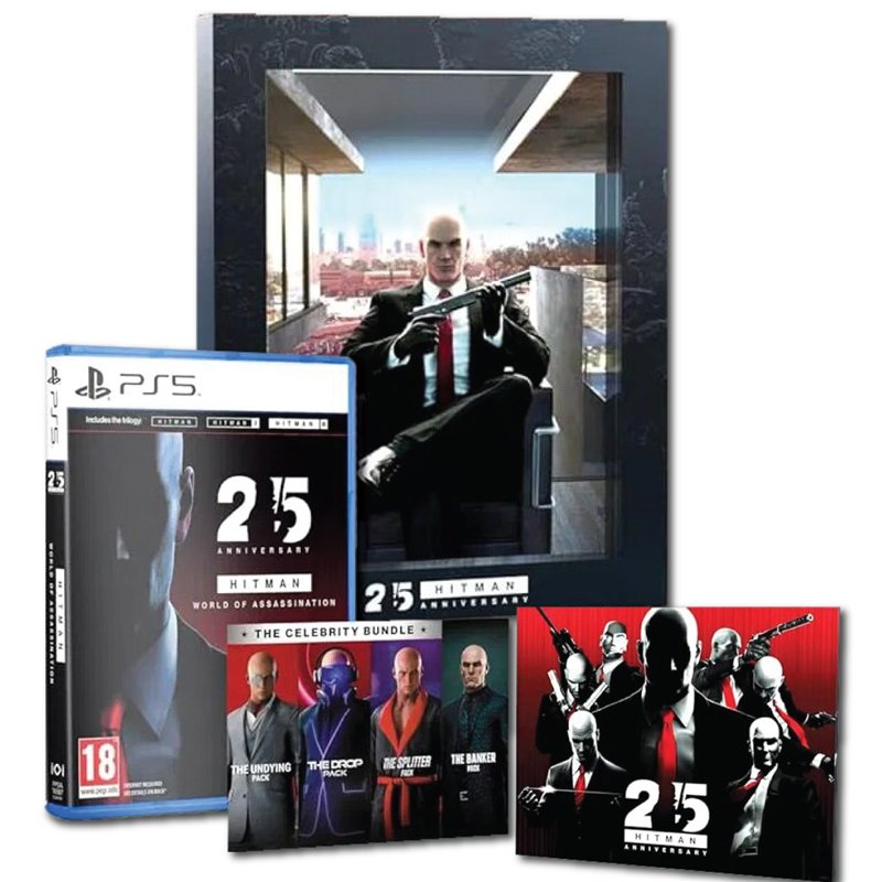 Hitman: World of Assassination 25th Anniversary Box PS5
