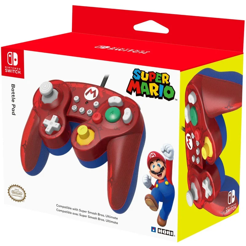 Manette Hori Battle Pad Mario Bros Nintendo Switch