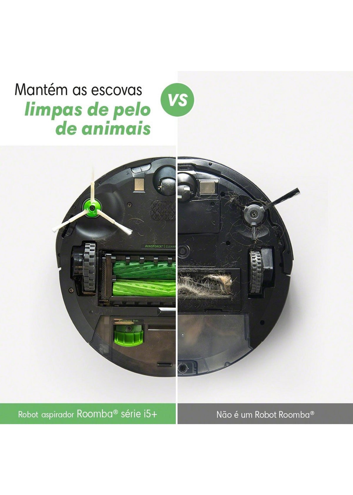 Aspirador Robô iRobot Roomba i5+ Clean Base Cinza
