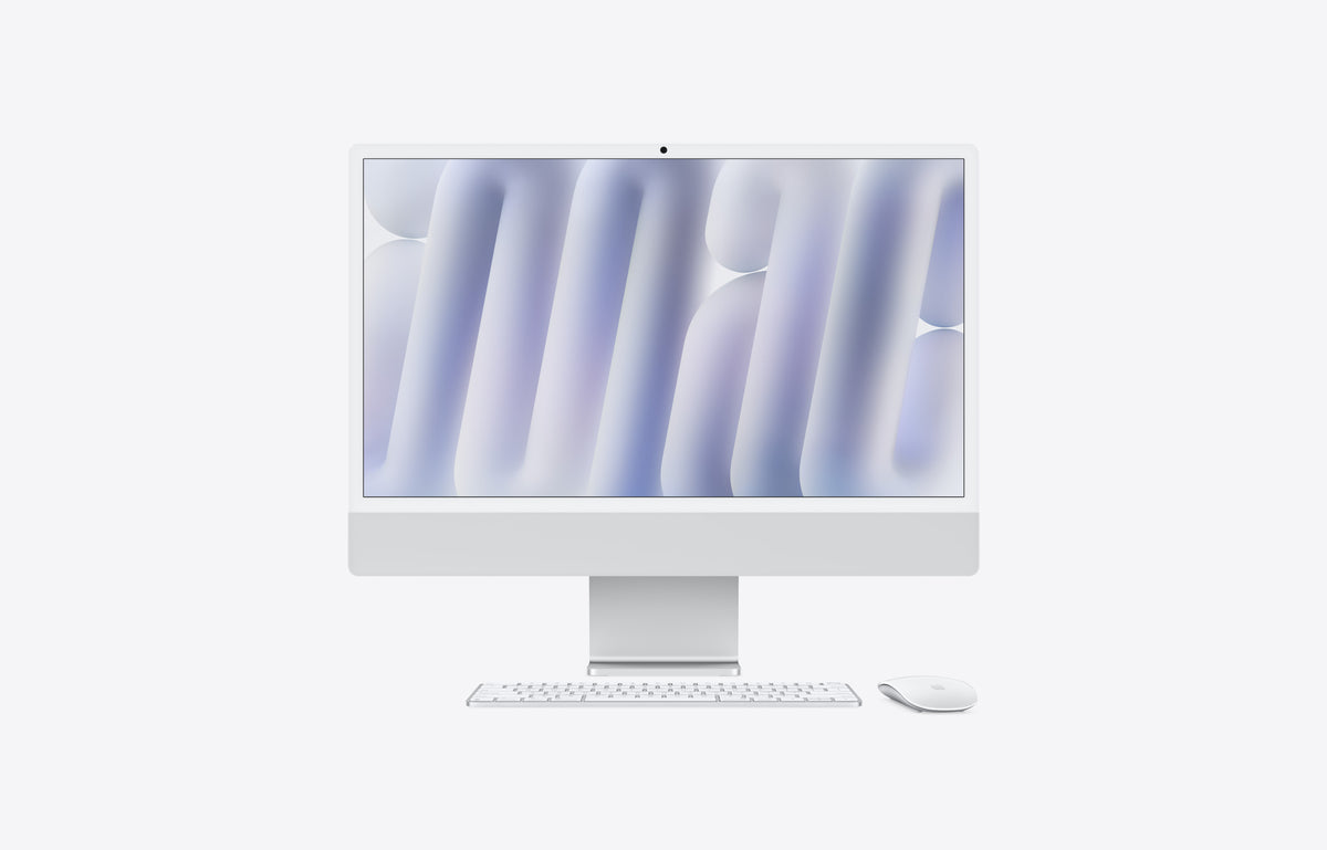 Apple 24 pouces iMac M4 avec 10 cœurs CPU, 10 cœurs GPU, écran nano-texturé