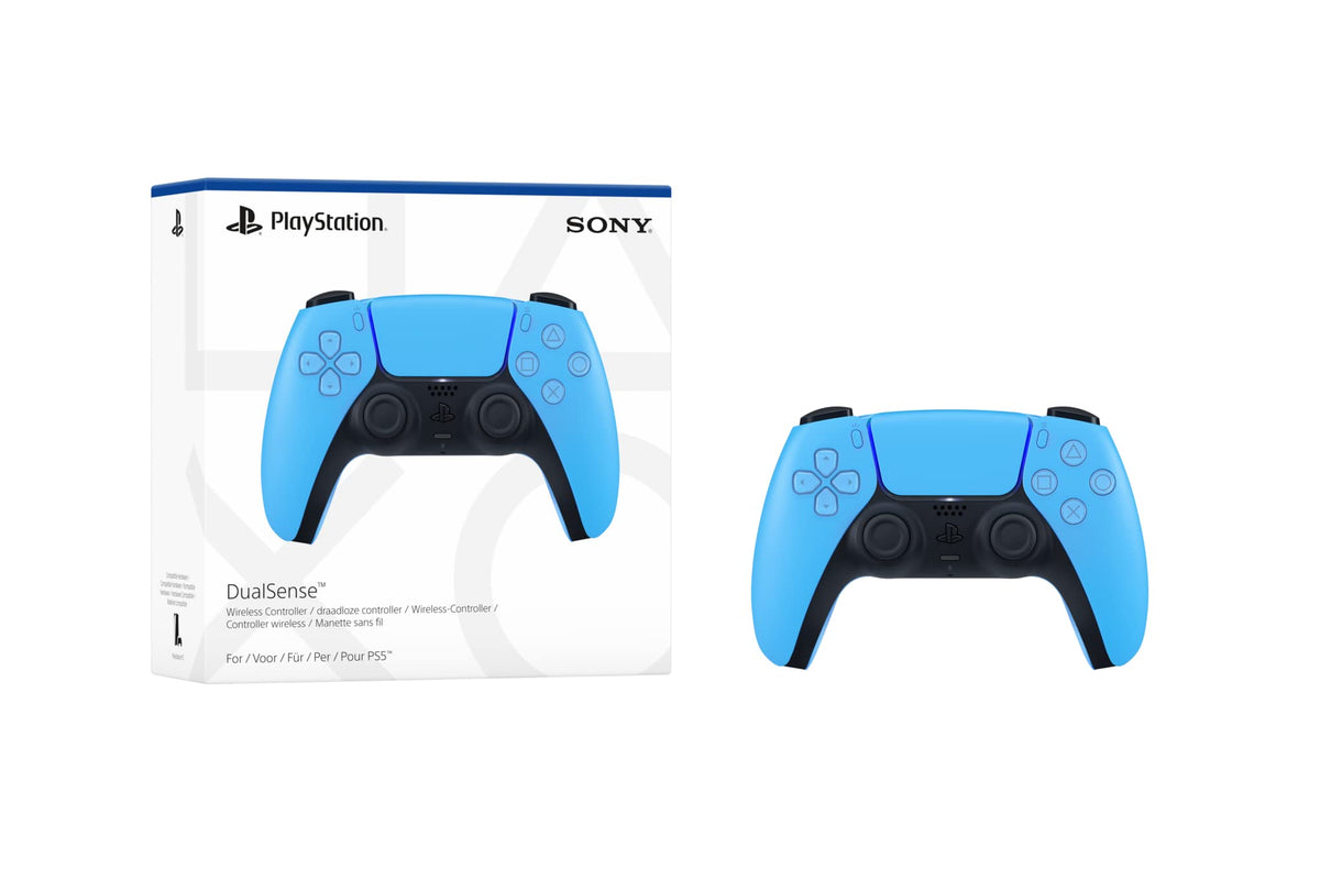 Manette PlayStation 5 Sony DualSense PS5 lumière stellaire bleu