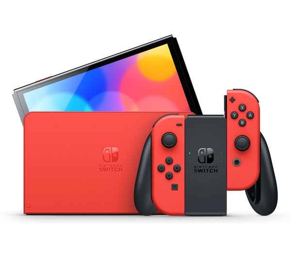 Nintendo Switch OLED Model - Mario rouge Model
