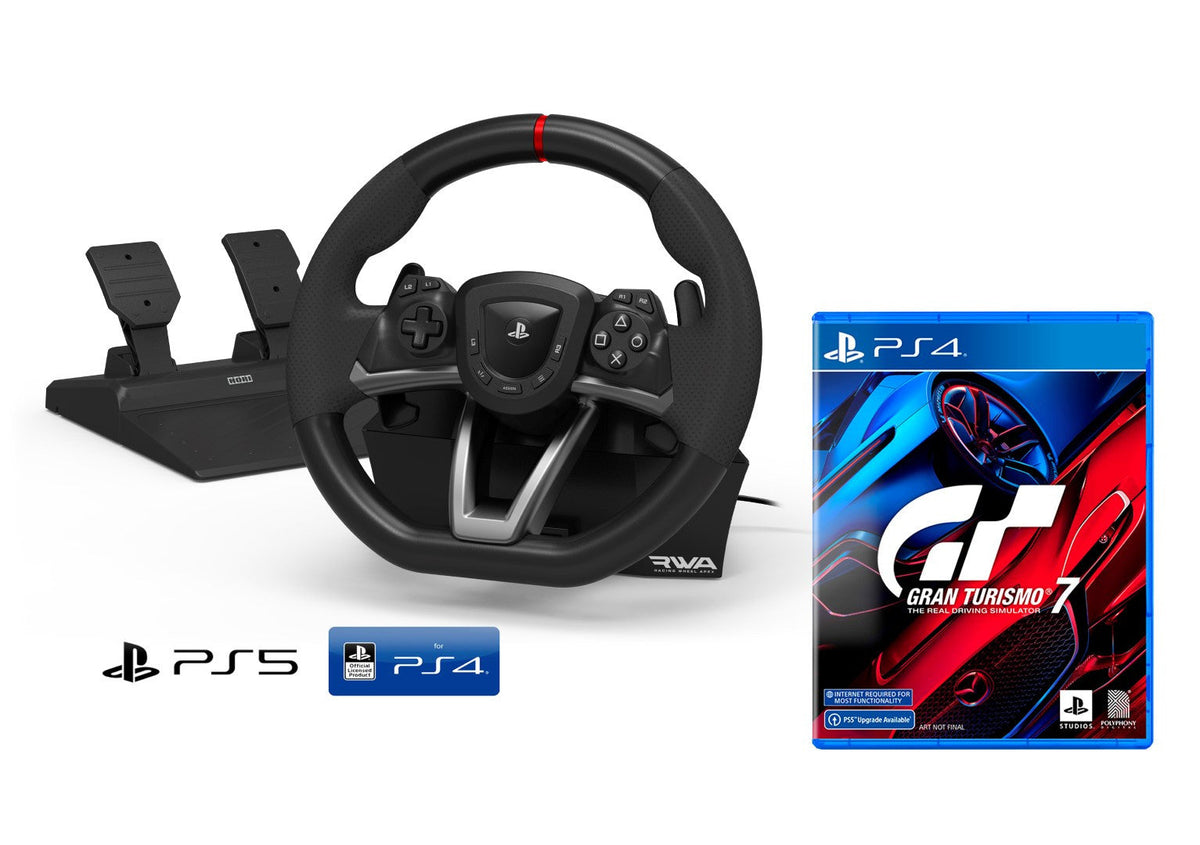 Volant Hori RWA Apex PS5/PS4/PC + Gran Turismo 7 PS4
