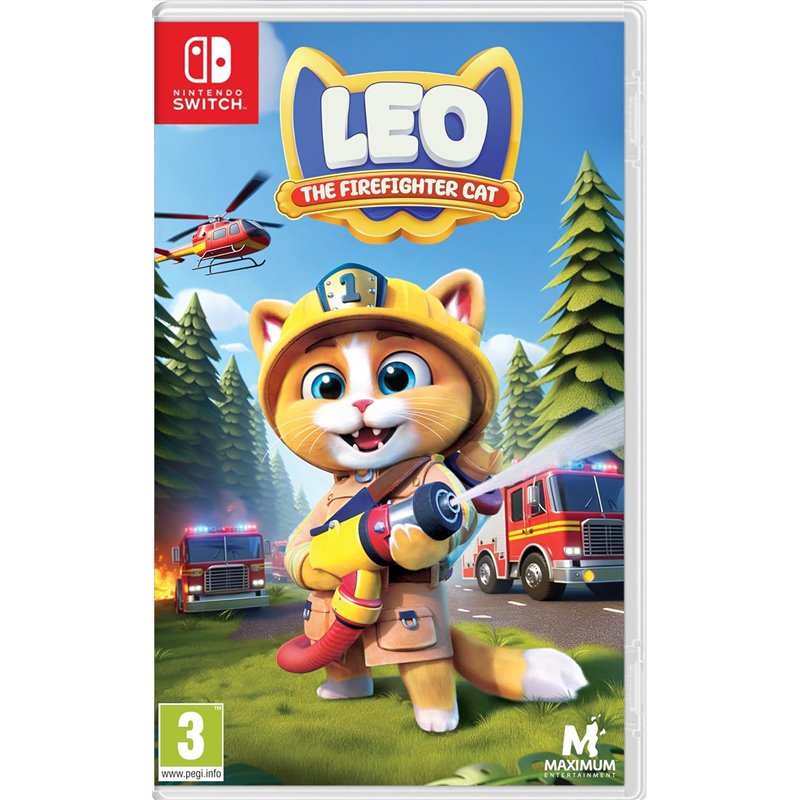 Leo The Firefighter Cat Nintendo Switch