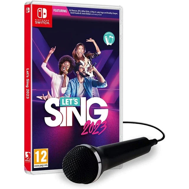 Let's Sing 2023 + 1 Micro Nintendo Switch