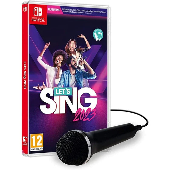 Let's Sing 2023 + 1 Micro Nintendo Switch