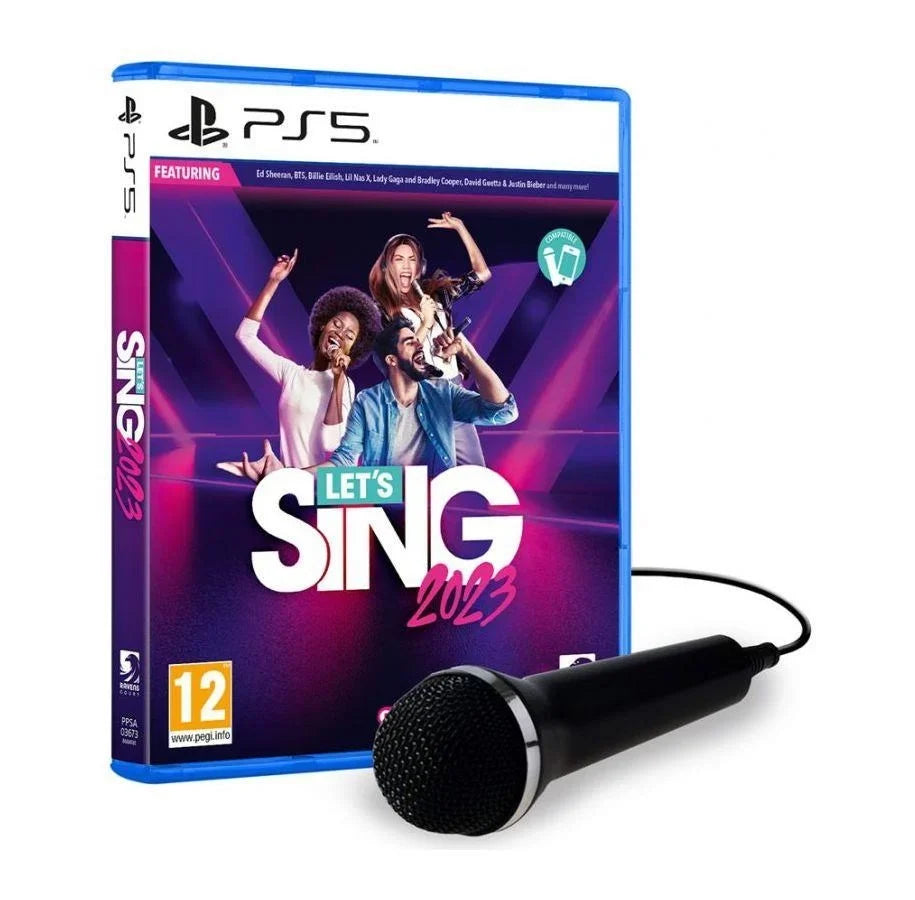 Let's Sing 2023 + 1 Micro PS5