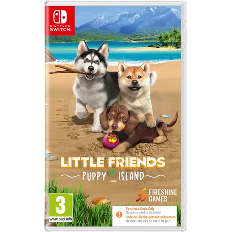 Little Friends: Puppy Island Nintendo Switch (code en boîte)
