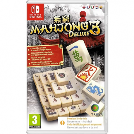 Mahjong Deluxe 3 Nintendo Switch (Code in Box)