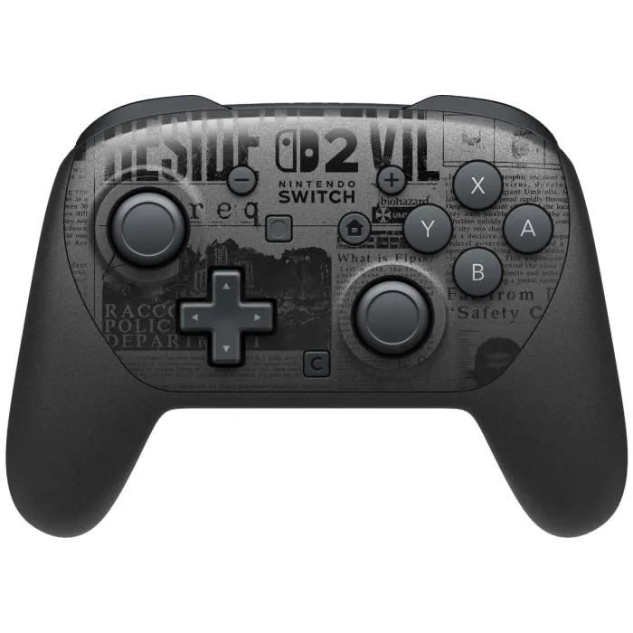 Manette Nintendo Switch 2 Pro manette Resident Evil Requiem Edition