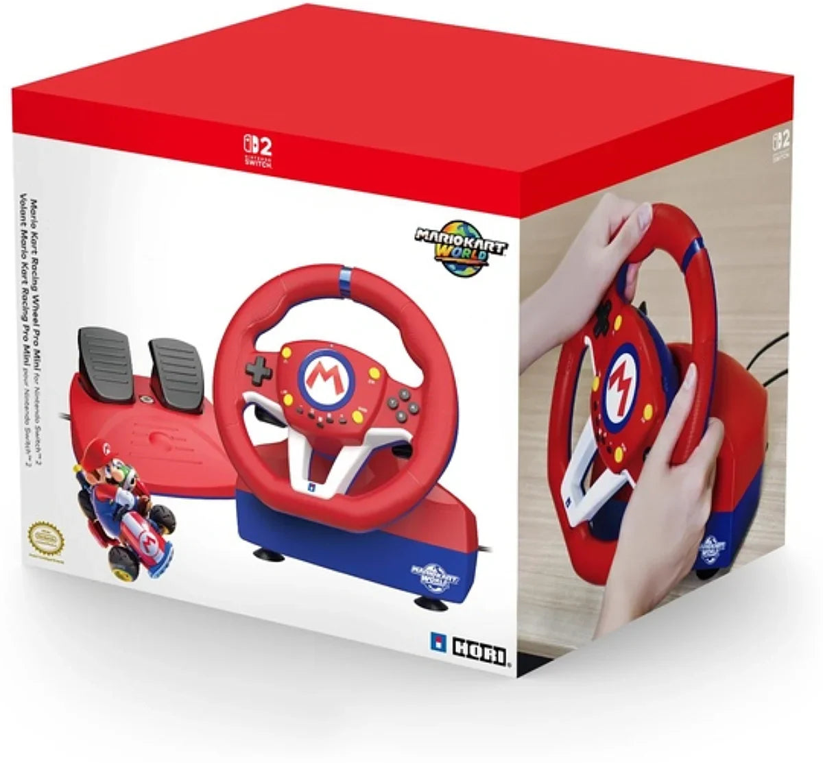 Volant Hori Mario Kart Pro Mini Nintendo Switch 2