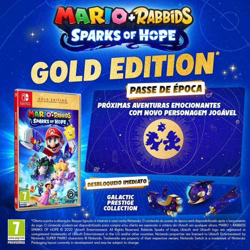 Mario + Rabbids Sparks of Hope Gold Edition Nintendo Switch