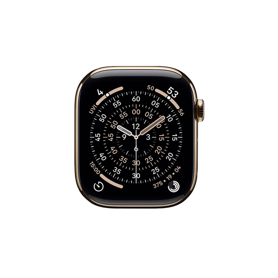 Apple Watch Series 11 42 mm GPS + cellulaire titane or sans bracelet