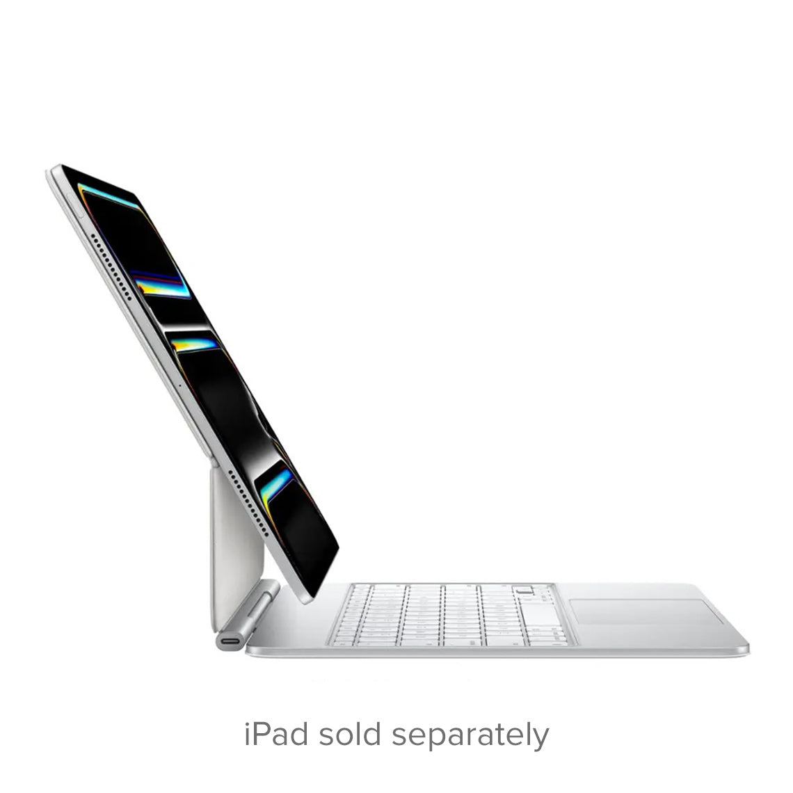 Magic Keyboard pour iPad Pro 13 pouces (M4 & M5) - clavier américain anglais - blanc