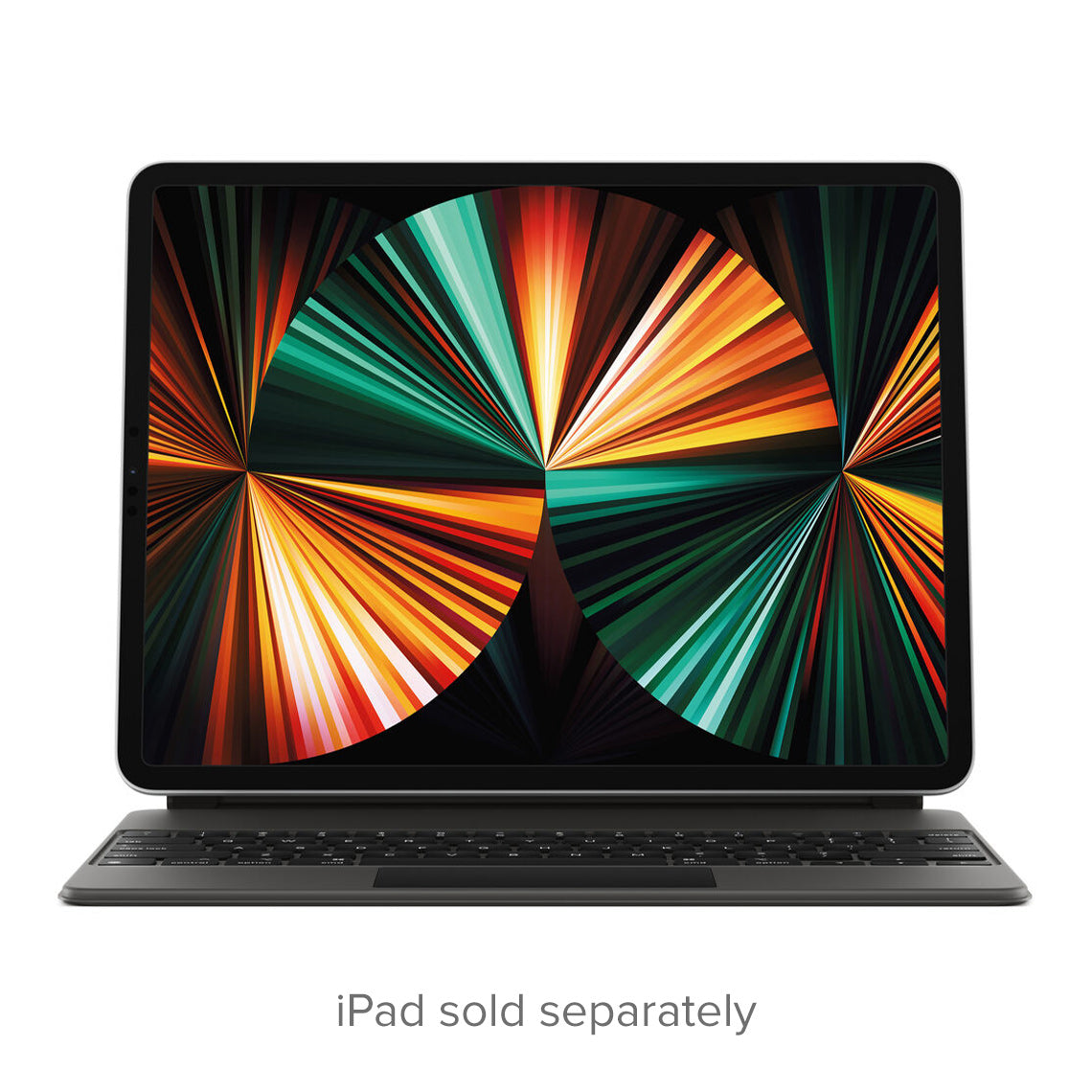 Magic Keyboard pour iPad Pro 12.9 pouces (3e–6e génération.), iPad Air 13 pouces (M2, M3) - clavier américain anglais - noir