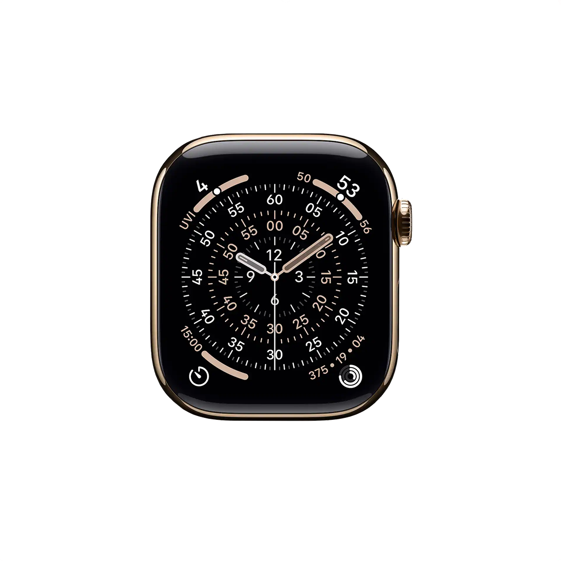 Apple Watch Series 11 46 mm GPS + cellulaire titane or sans bracelet
