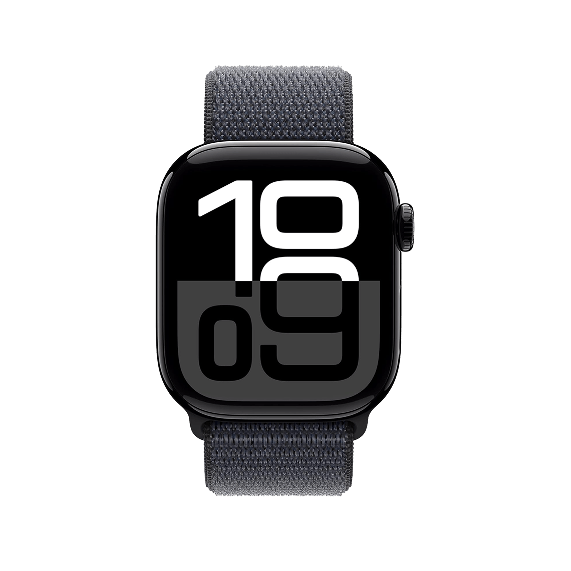 Apple Watch Series 10 46 mm GPS - noir de jais avec encre Boucle Sport