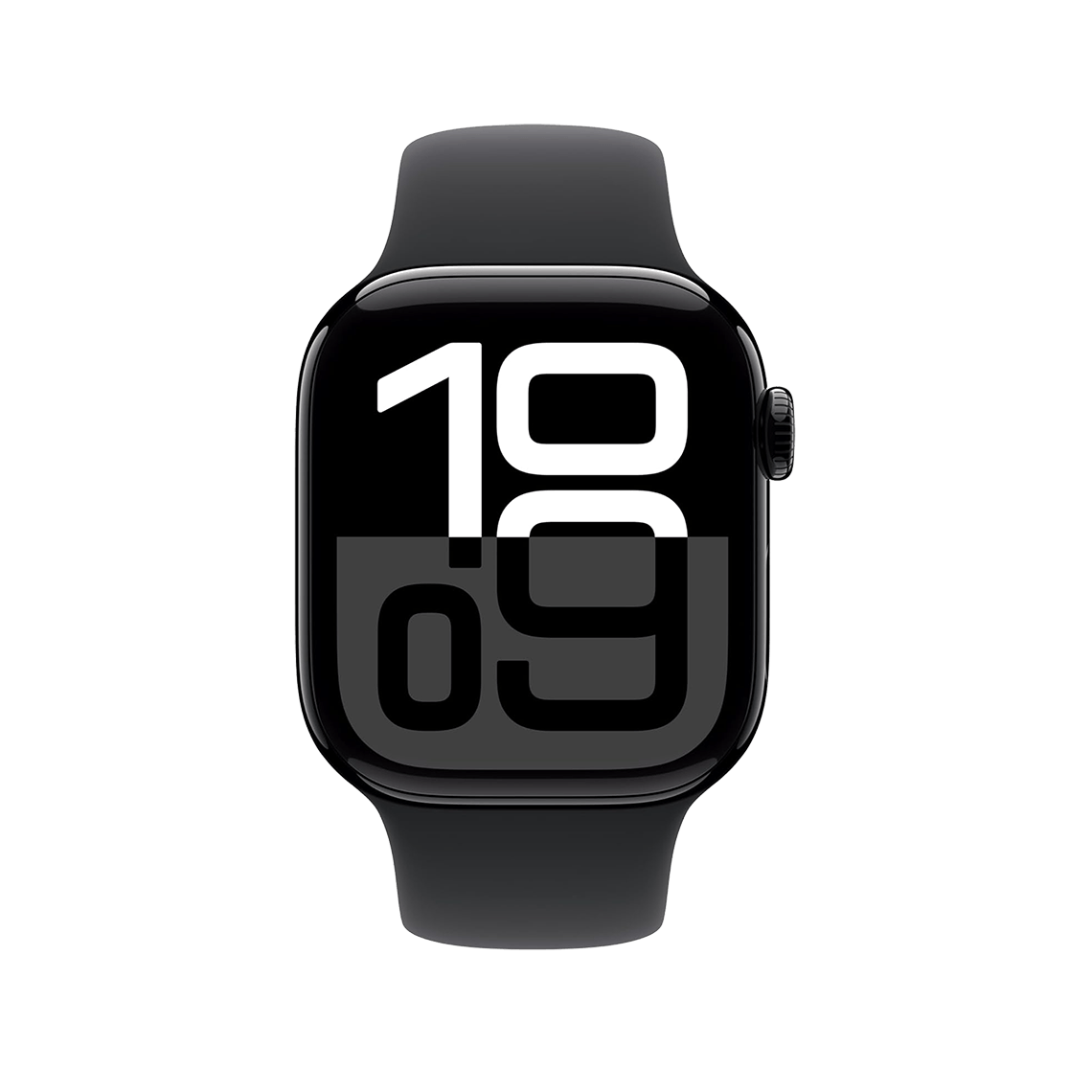Apple Watch Series 10 46 mm GPS + cellulaire - noir de jais avec S/M noir bracelet Sport