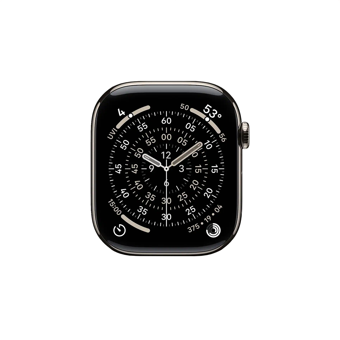 Apple Watch Series 11 42 mm GPS + cellulaire titane naturel sans bracelet