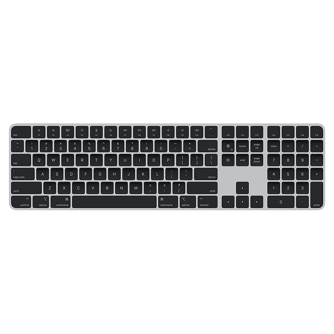 Apple sans fil Magic Keyboard avec Touch ID et pavé numérique - noir