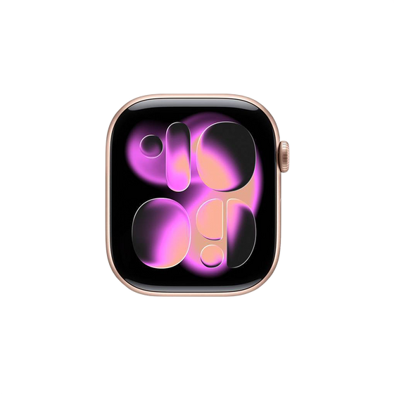 Apple Watch Series 11 46 mm GPS + cellulaire or rose sans bracelet