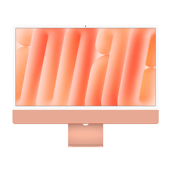 Apple M4 iMac 24 pouces, 8 cœurs GPU, 2 Ports, Gigabit Ethernet