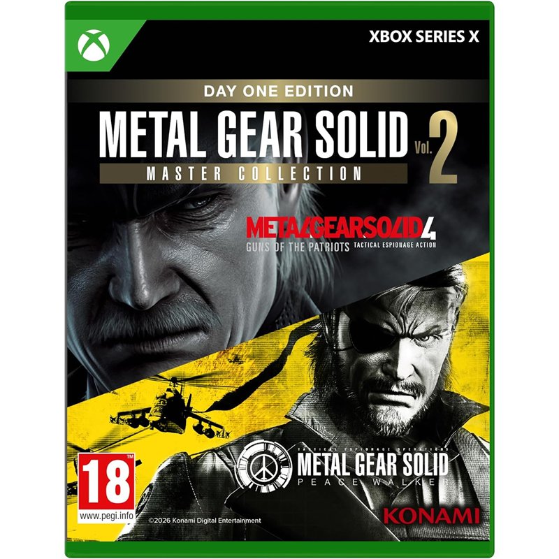Metal Gear Solid: Master Collection Vol. 2 Day One Edition Xbox Series X