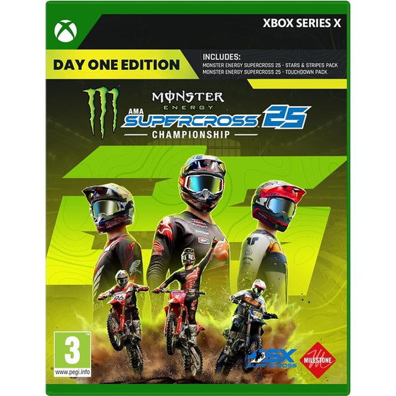 Monster Energy Supercross 25: The Official Videogame - Day One Edition Xbox Series X