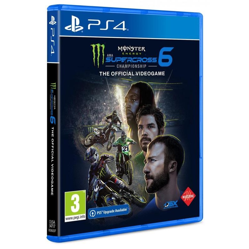 Monster Energy Supercross 6 The Official Videogame PS4