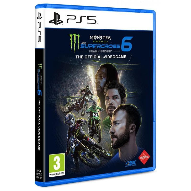 Monster Energy Supercross 6 The Official Videogame PS5