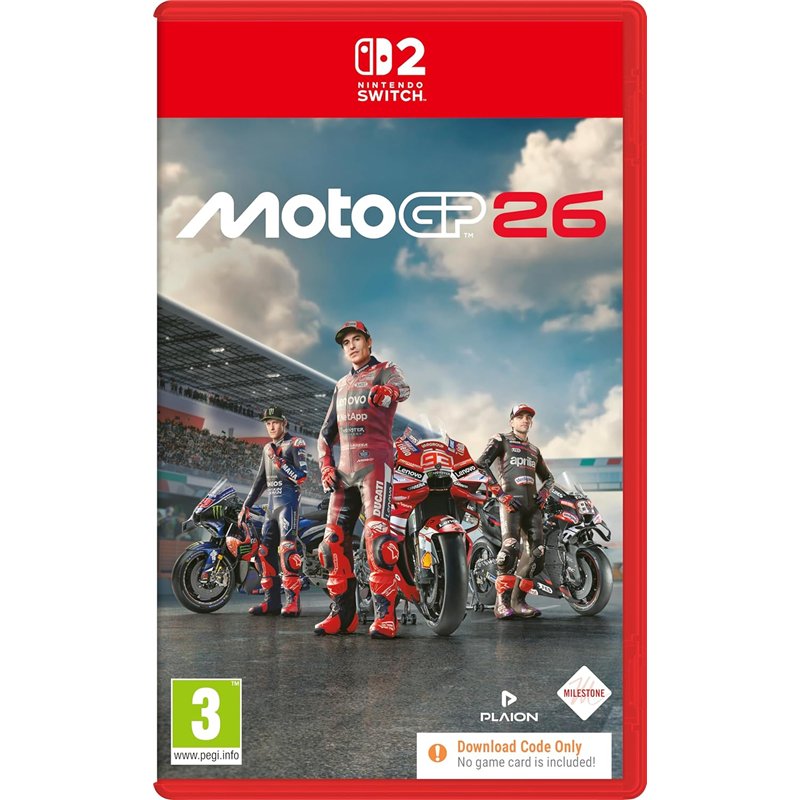 MotoGP 26 Day One Edition Nintendo Switch 2 (code en boîte)