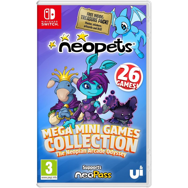 Neopets: Mega Mini Games Collection - Day One Edition Nintendo Switch