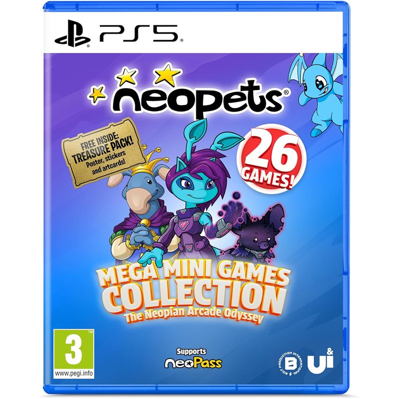 Neopets: Mega Mini Games Collection - Day One Edition PS5