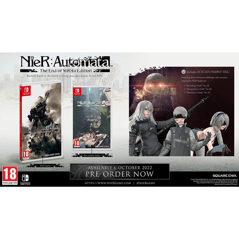Nier Automata The End Of YoRHa Edition Nintendo Switch