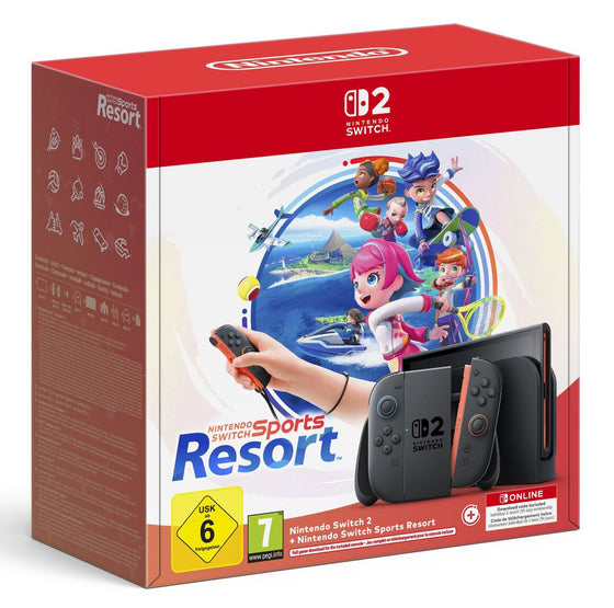 Console Nintendo Switch 2 + Switch Sports Resort + 3 mois NSO