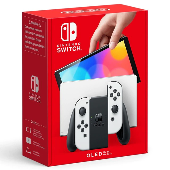 Console Nintendo Switch OLED Branca (64 Go)