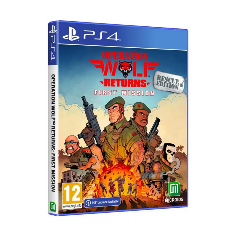 Operation Wolf Returns: First Mission PS4