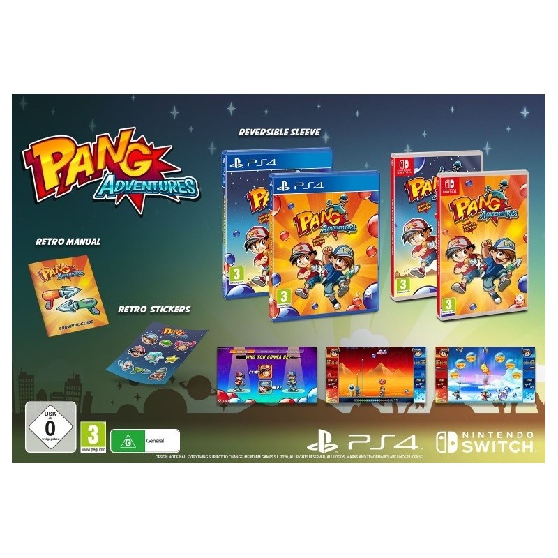 Pang Adventures Buster Edition PS4