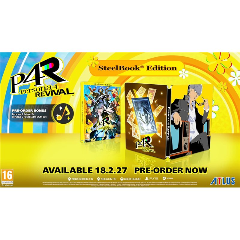 Persona 4 Revival - Steelbook Edition PS5