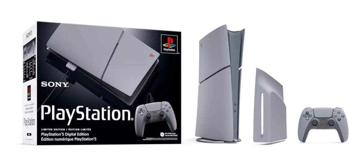 Console Sony PlayStation 5 Slim Digital - Édition limitée 30º anniversaire