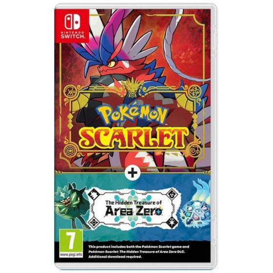 Pokémon Scarlet + DLC The Hidden Treasure of Area Zero Nintendo Switch