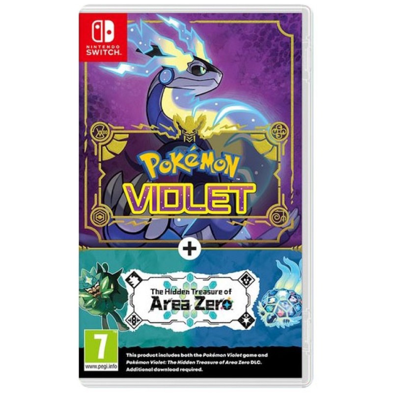 Pokémon Violet + DLC The Hidden Treasure of Area Zero Nintendo Switch