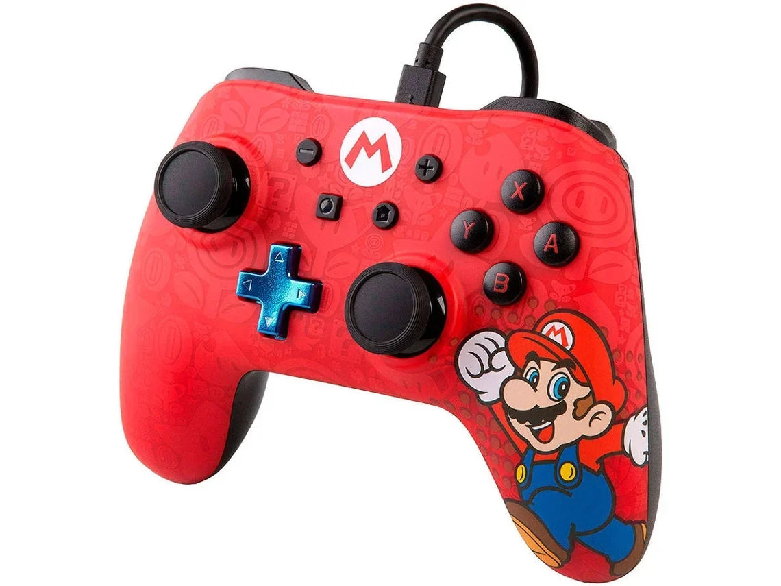 Manette Oficial PowerA filaire Iconic Super Mario Nintendo Switch