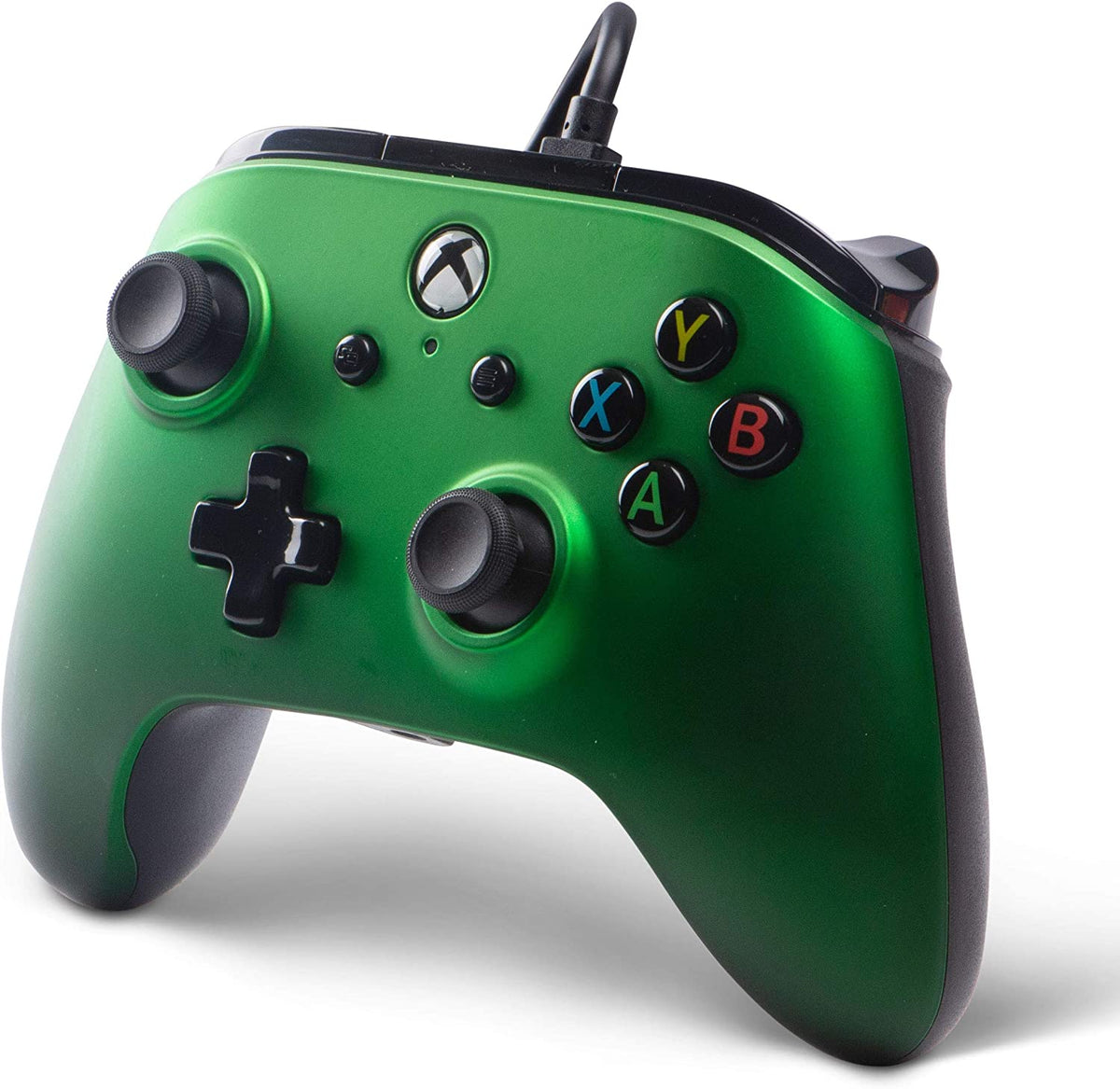 Manette PowerA filaire Emerald Fade (Xbox One/Series X/S/PC)